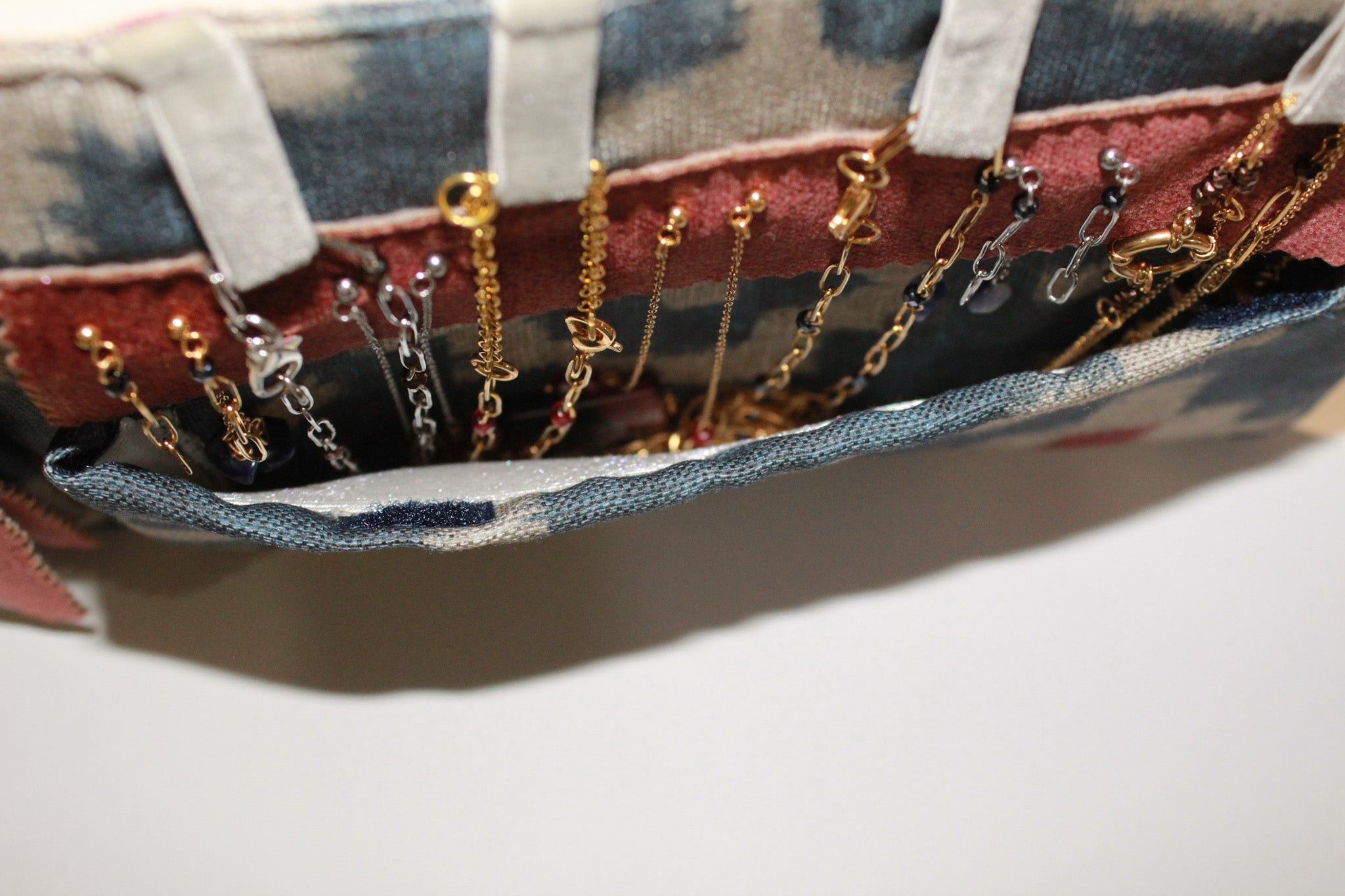 JOYERO DE VIAJE AZUL