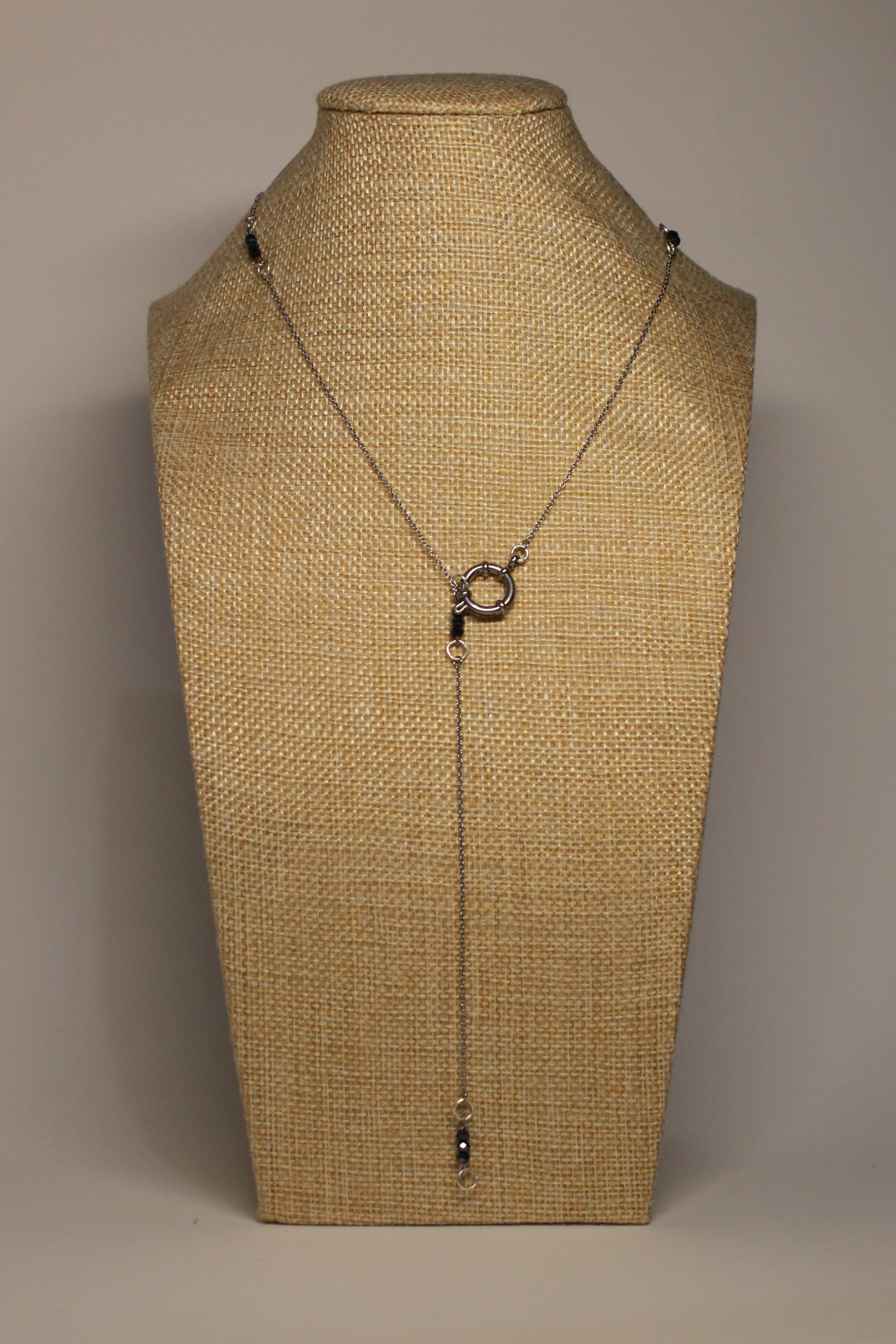 Collar Tira Plateado