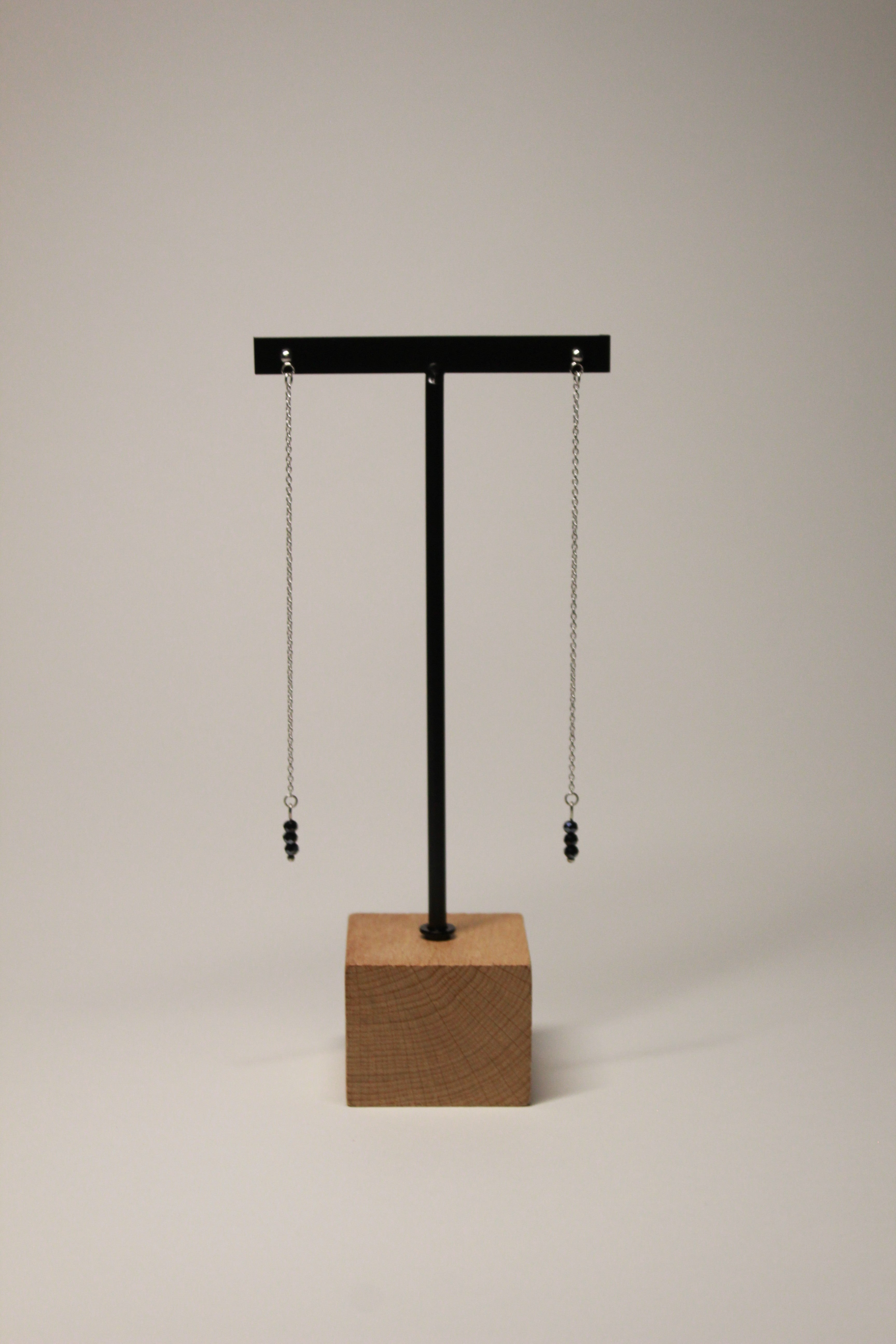 Pendientes Tira Largos Plateados