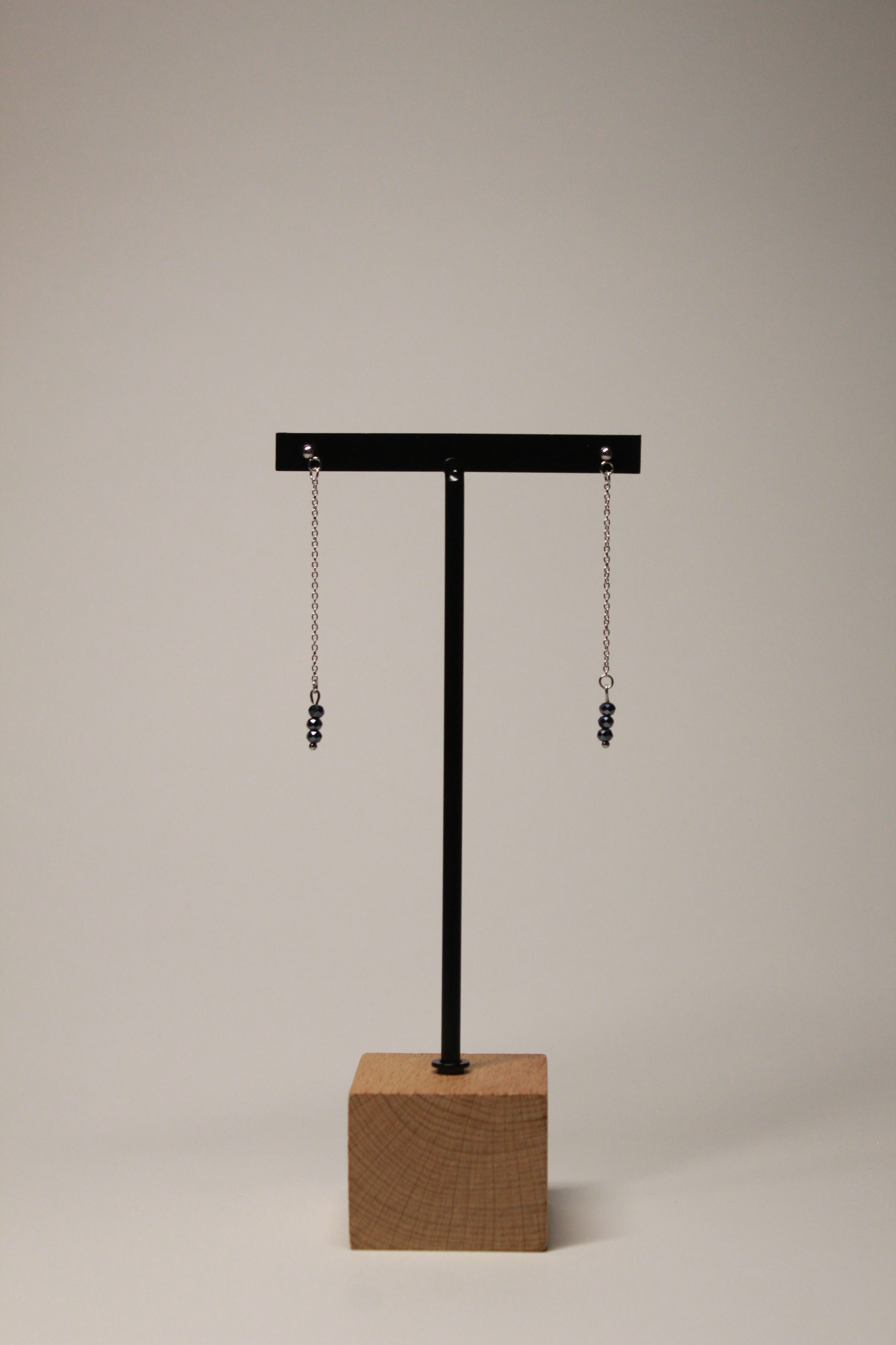 Pendientes Tira Plateados