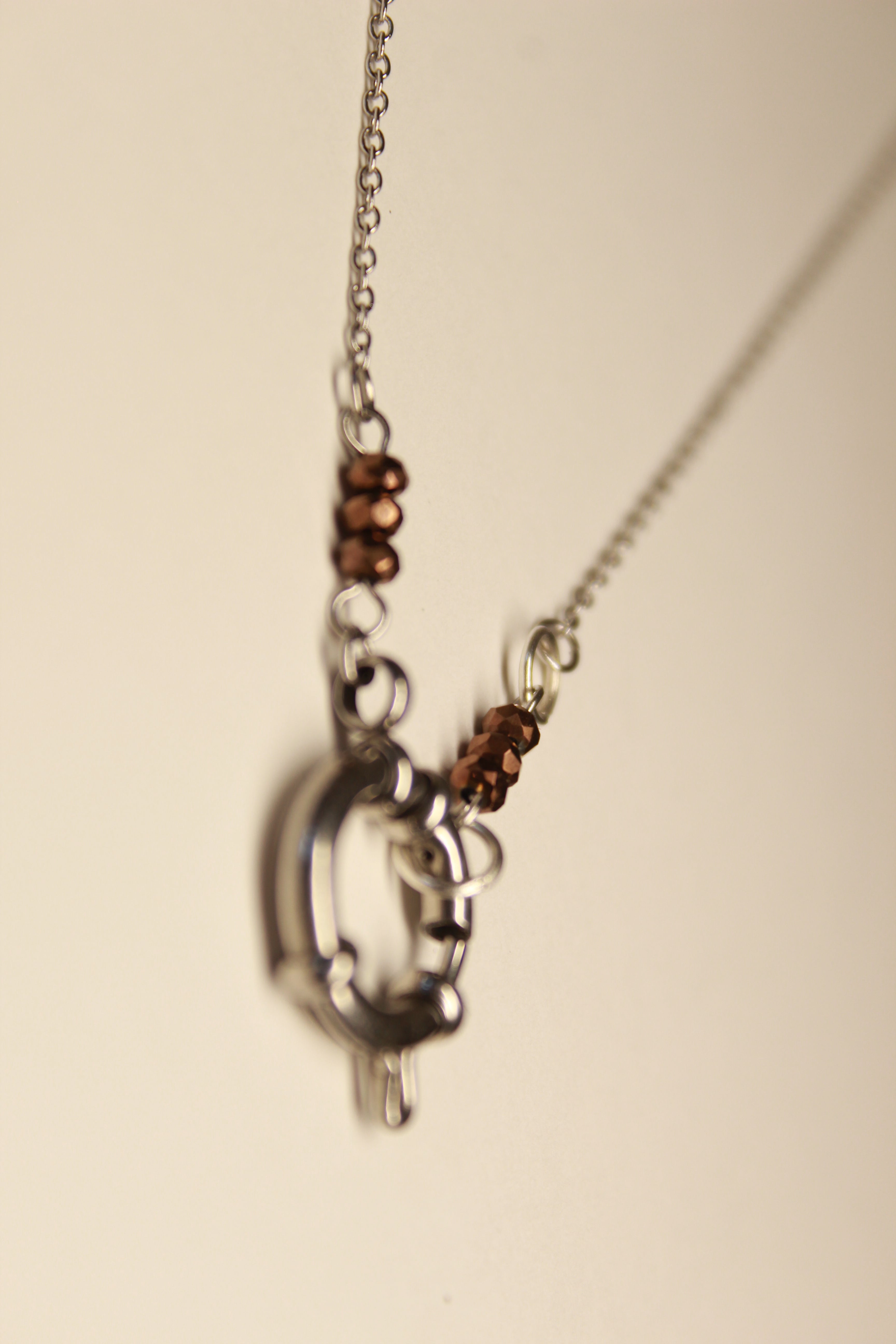 Collar Tira Plateado