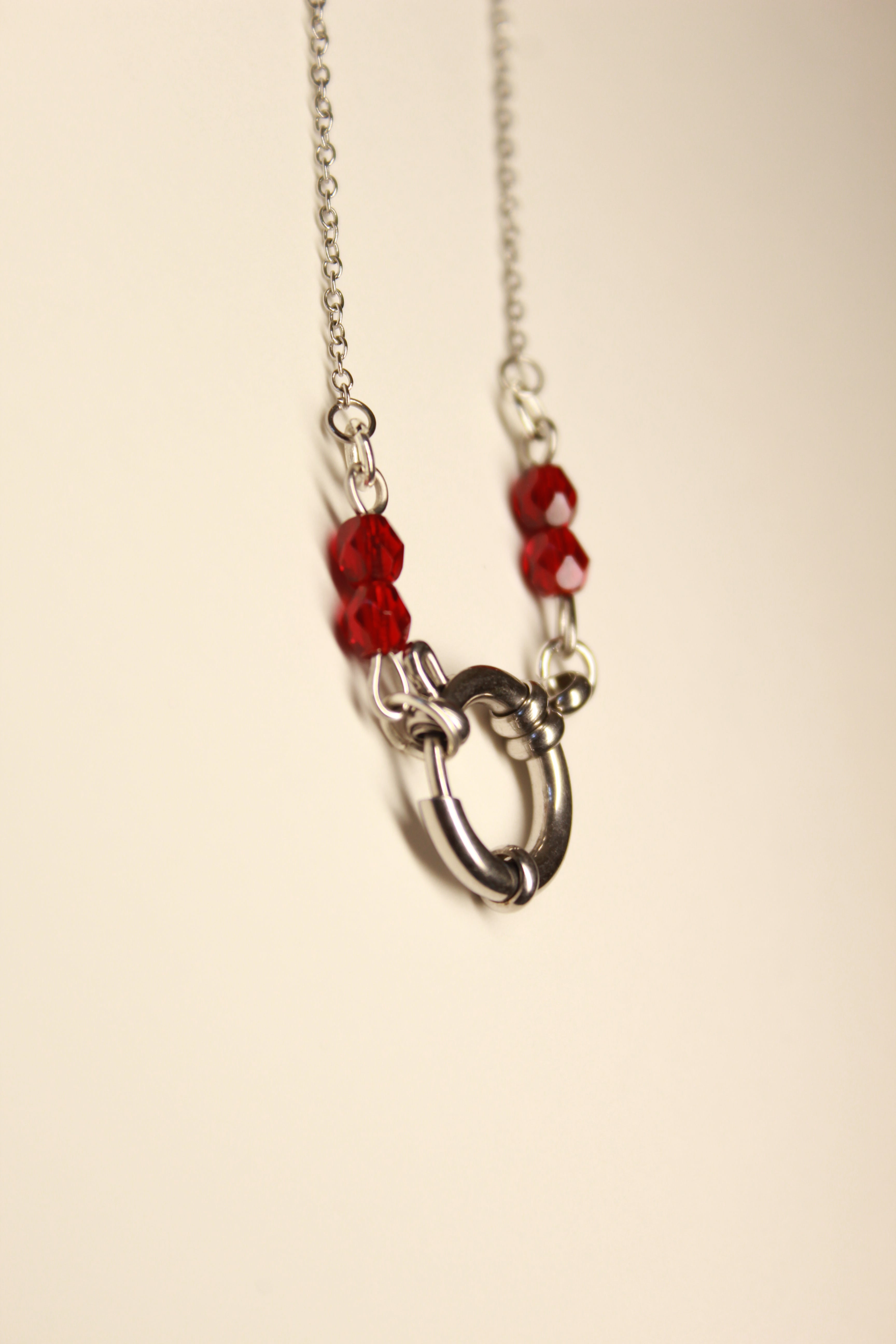 Collar Tira Plateado