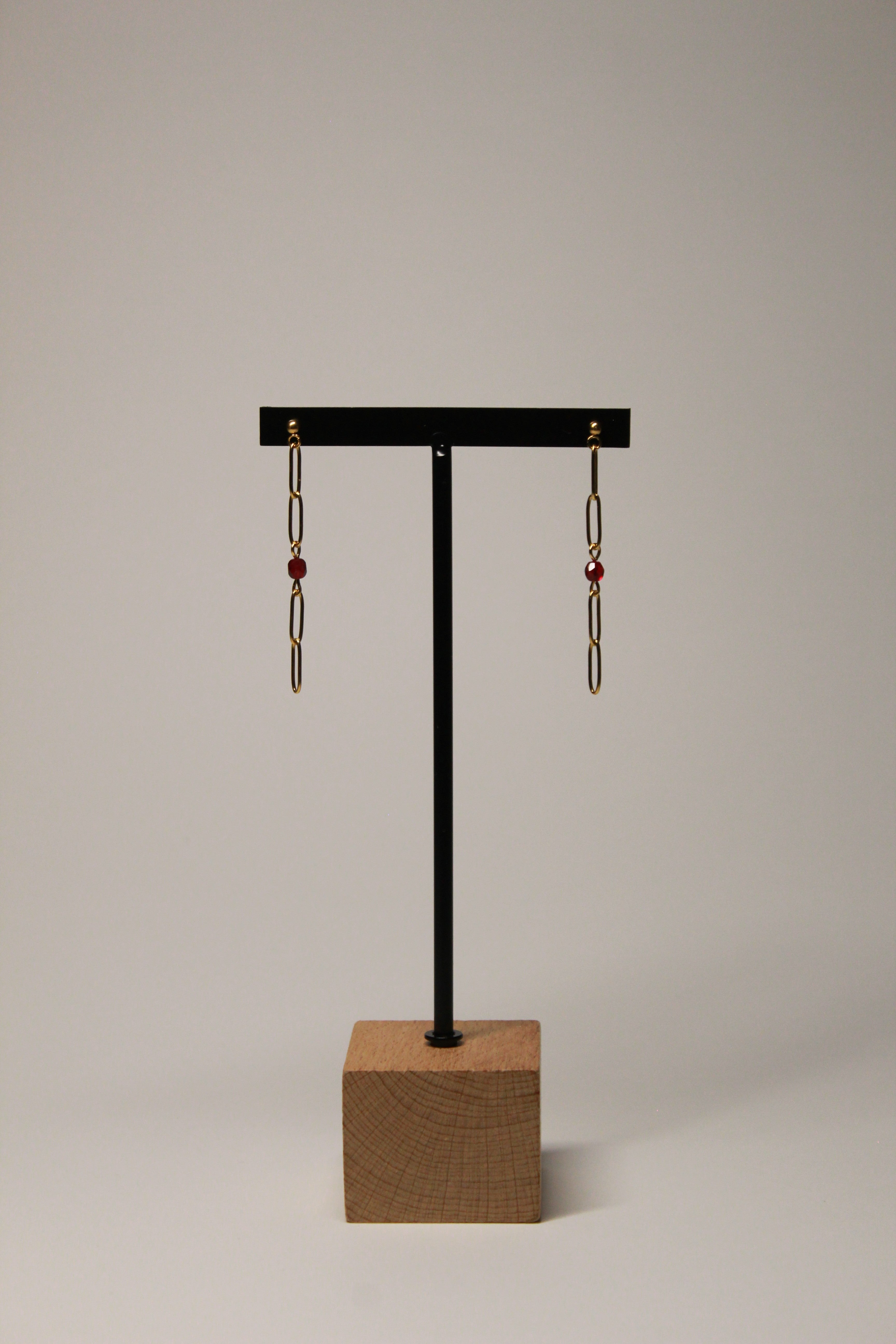 Pendientes Link Dorados