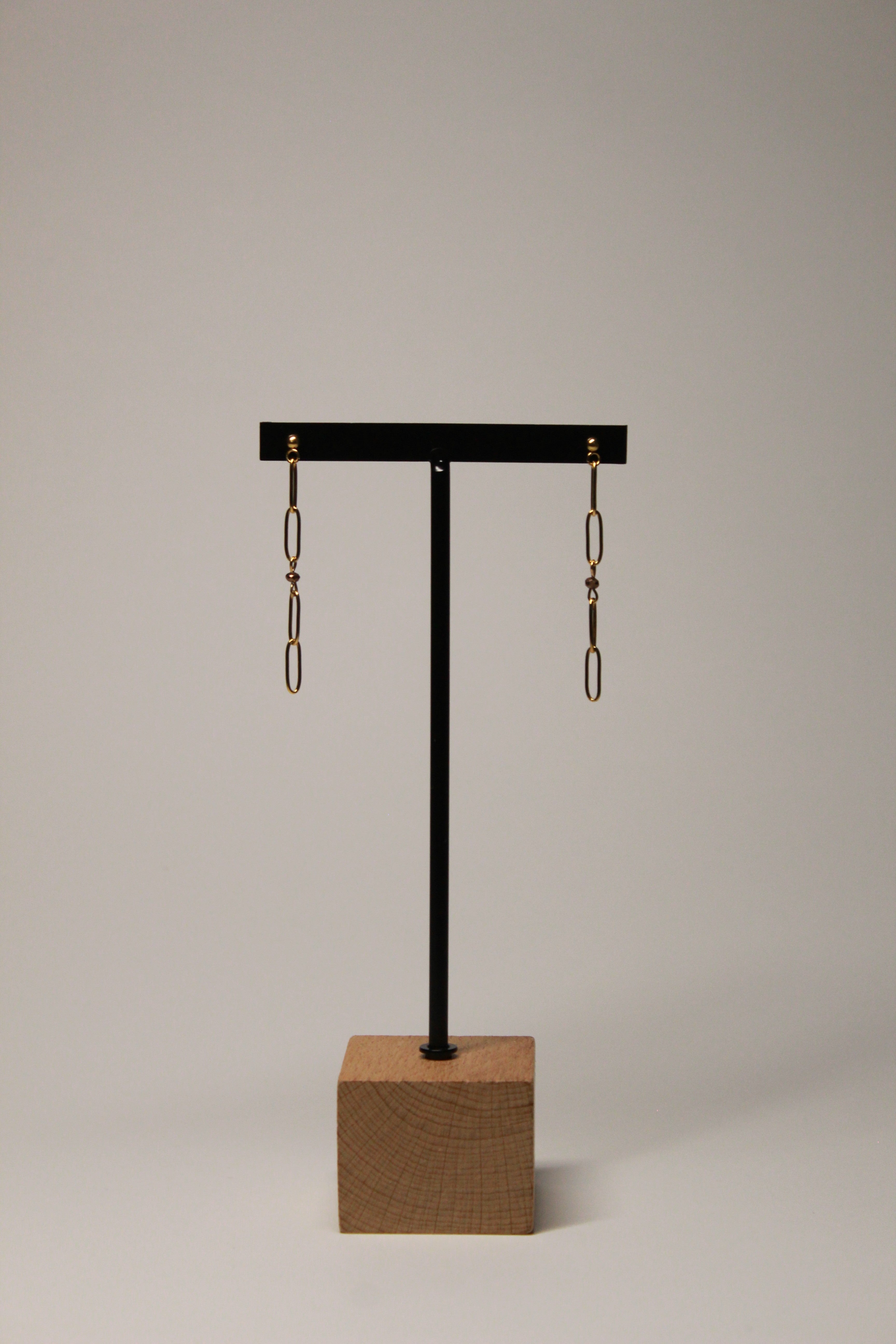 Pendientes Link Dorados