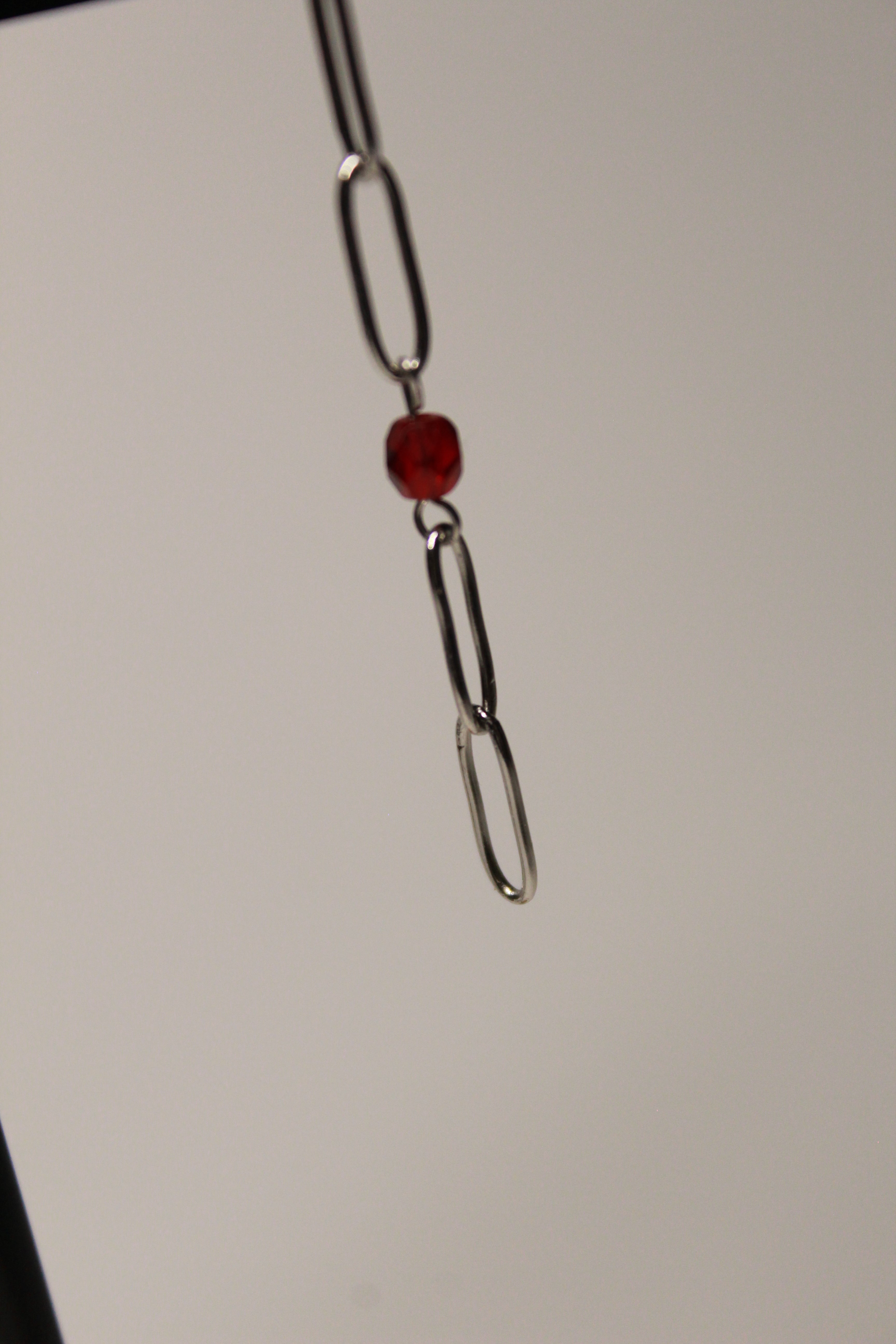 Pendientes Link Plateados