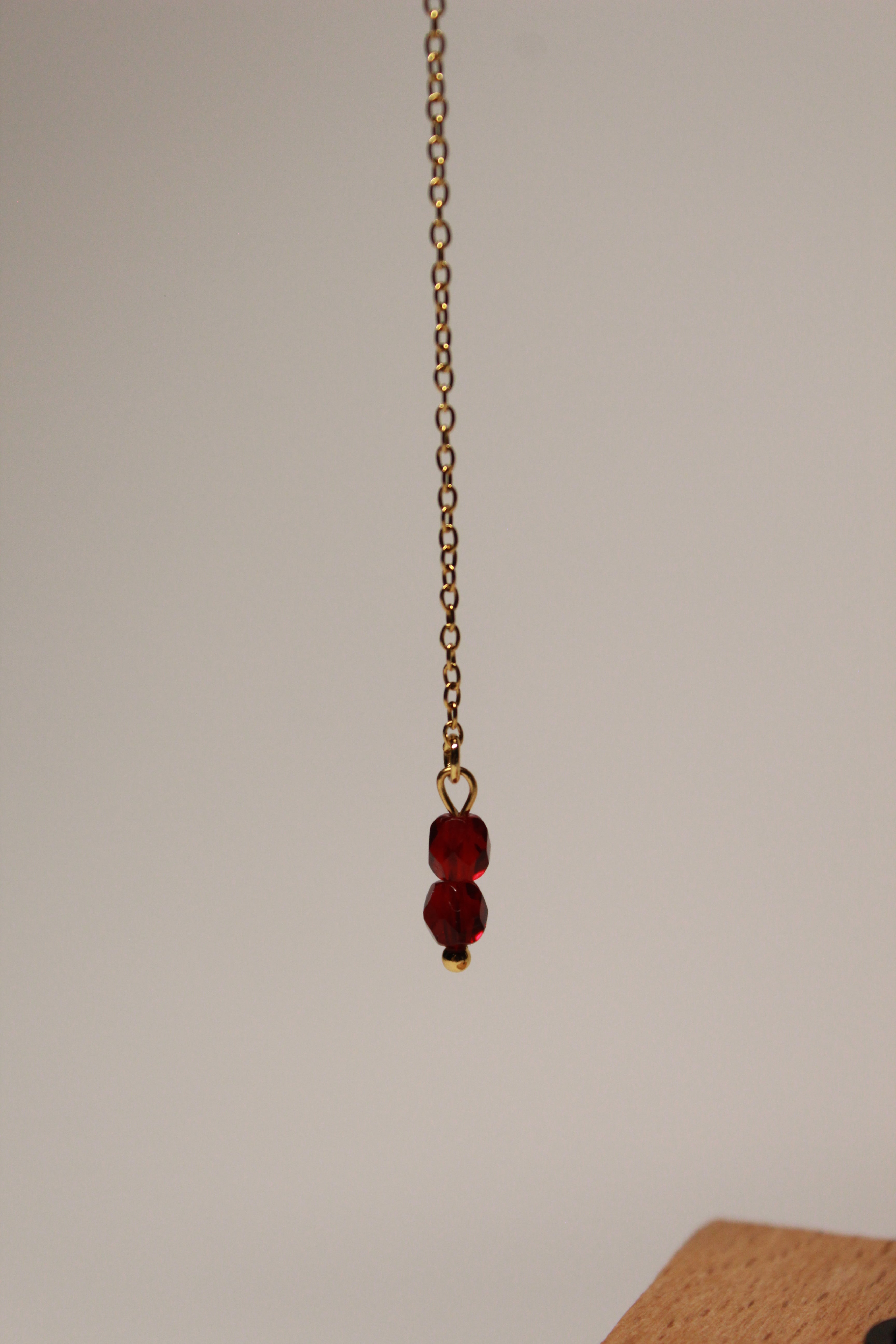 Pendientes Tira Largos Dorados